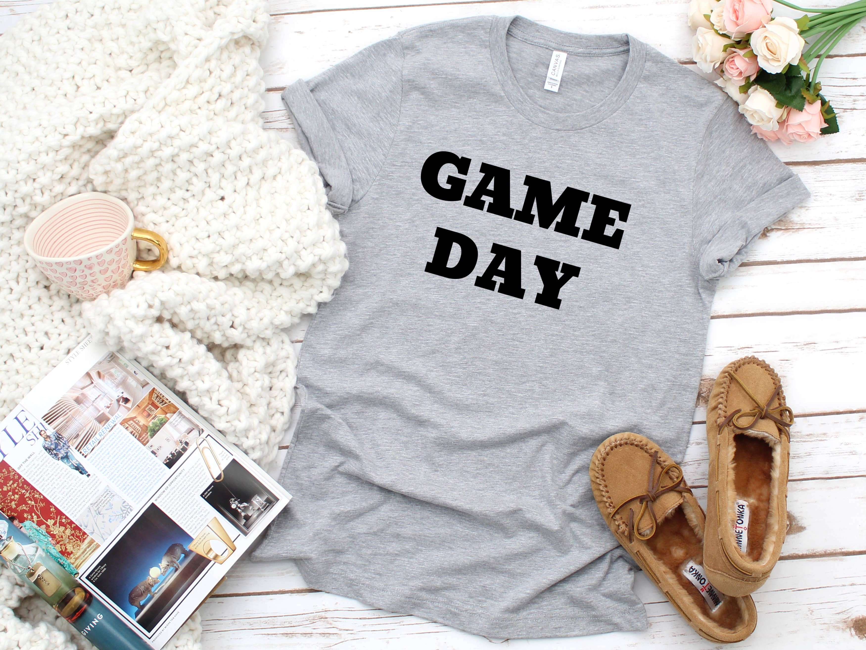 My Bella Vida Inc. - Wholesale T-Shirt (Graphic) - Unisex - Game Day Football Shirt, Funny Fall Shirt2