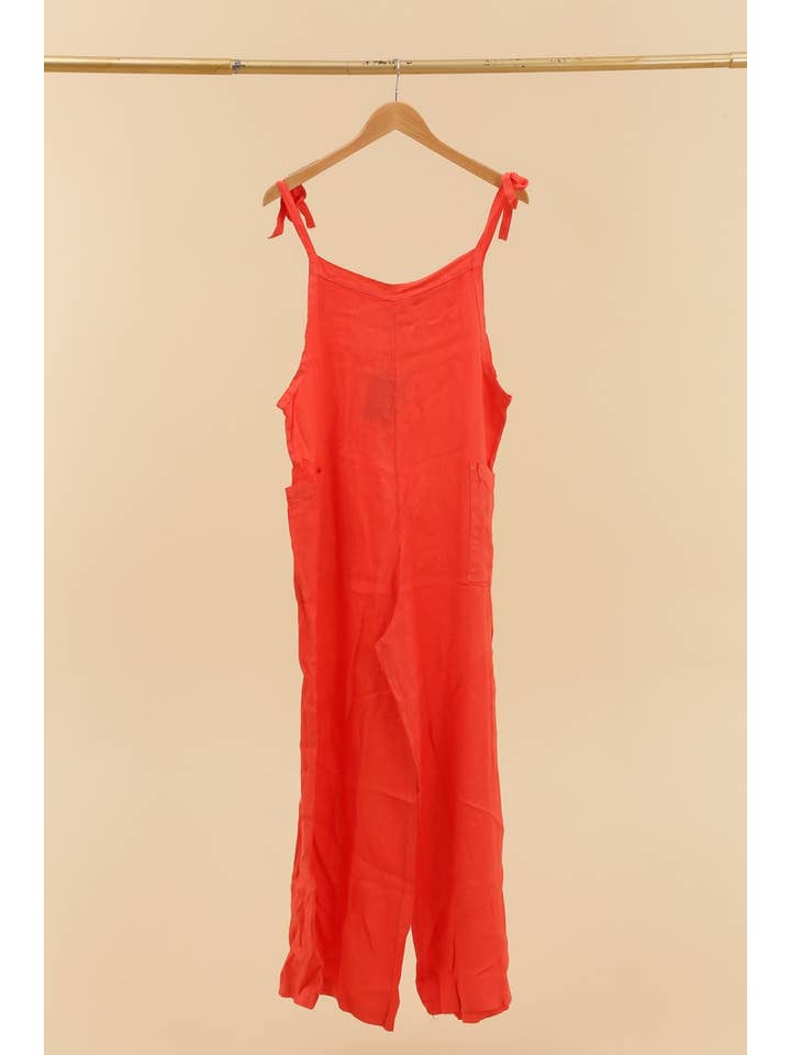LÉA & LUC - Wholesale Jumpsuit - Women's - 100% Linen Jumpsuit REF. 87650