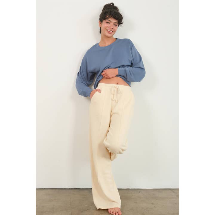 HYFVE - Wholesale Sweatshirt - Women's - DZ24F054-CLASSIC CREW NECK SWEATSHIRT