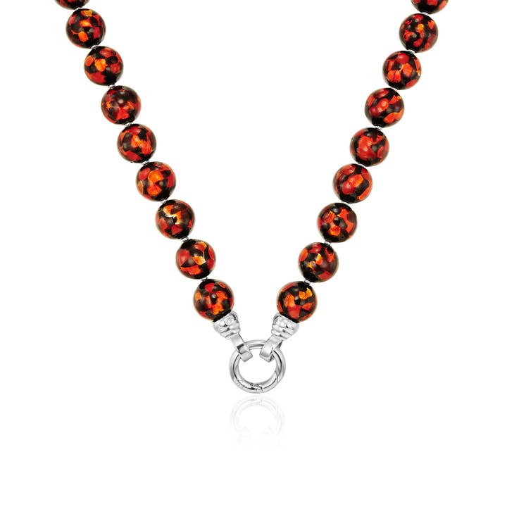 Röd sammetshalsband 49 cm för wholesale av KAGI