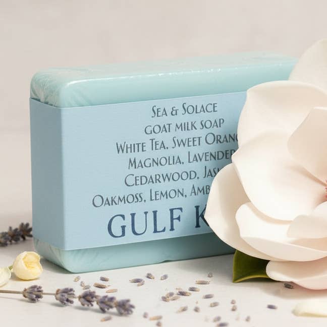 Savon au Lait de Chèvre Sea & Solace pour la vente par Gulf Kind