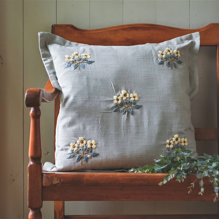 Galley and Fen - Wholesale Throw Pillow Cover - Florence Pillow (Natural)