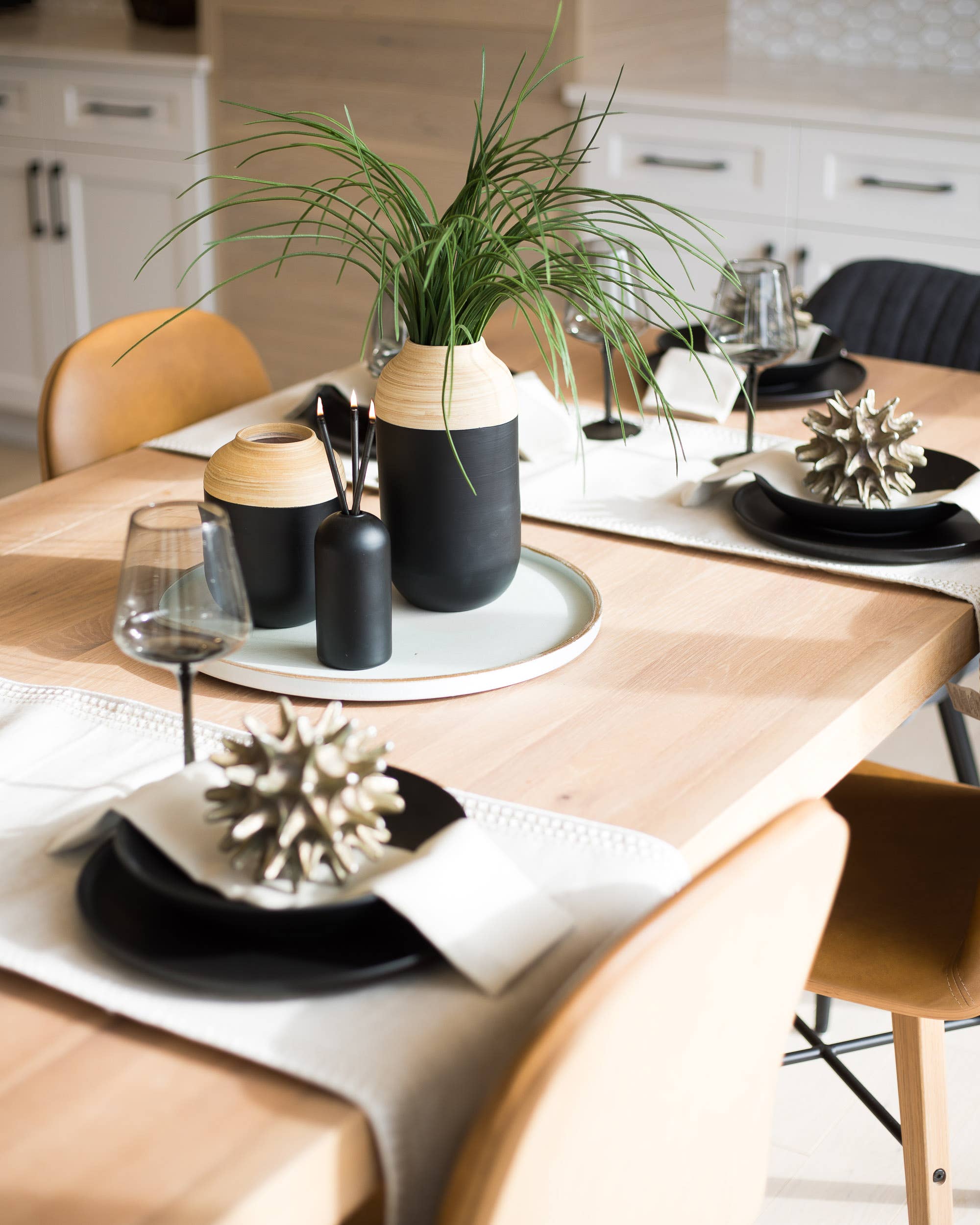 Everlasting Candle - Wholesale Tapered Candle/Candlestick - Black Everlasting Candles [x1 Pack]8