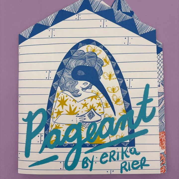 Erika Rier - Wholesale Magazine - Pageant - A Fold Out Art Zine