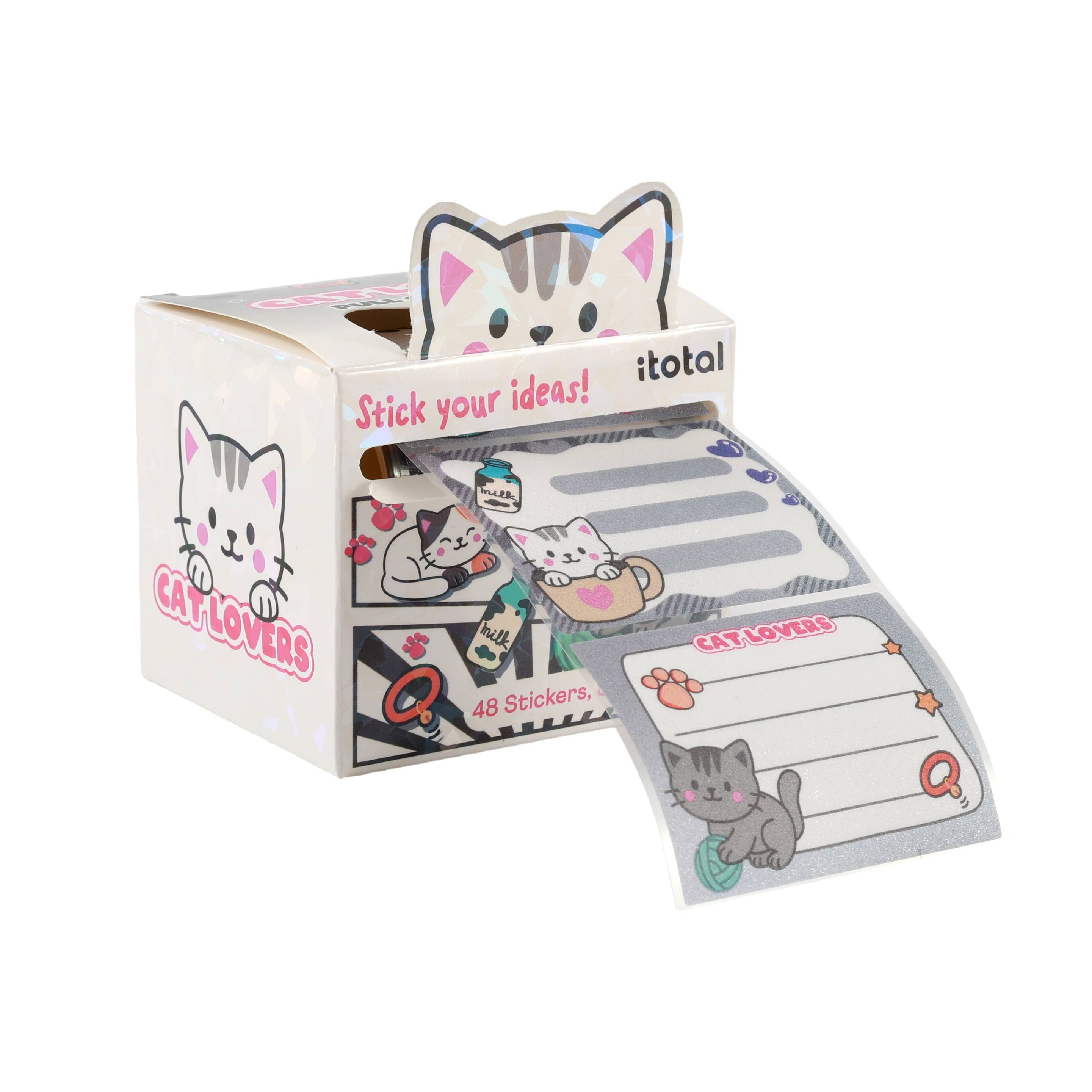 I-Total, I-Drink - Wholesale Sticky Notes - Assorted Sticky Label Rolls - Display 12 Pcs2