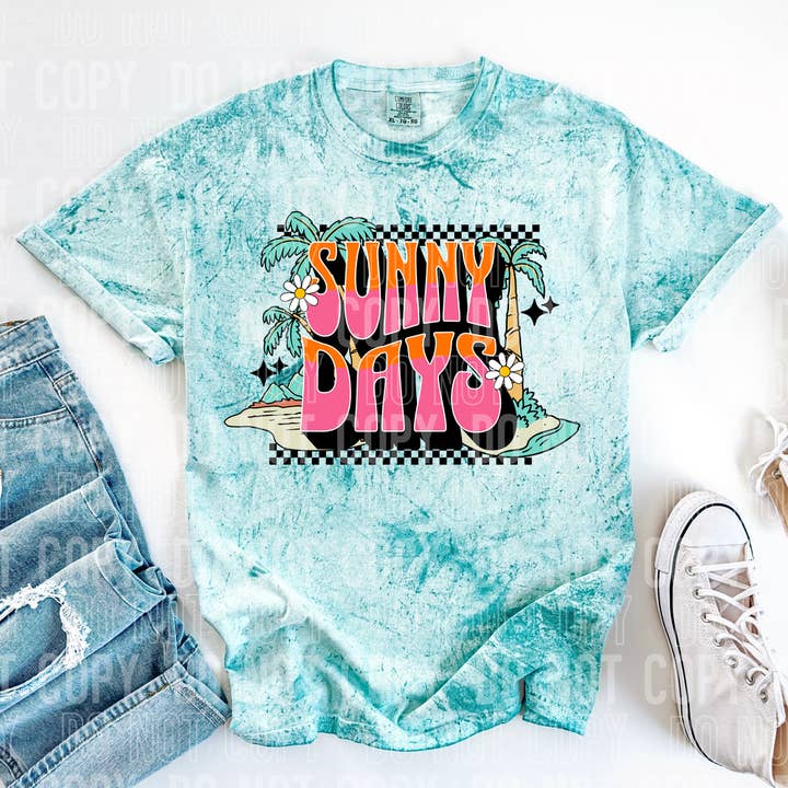Sunny Days DTF Transfer for wholesale by K and M Designs