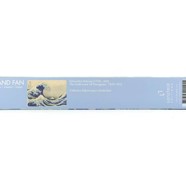 MUSEUM WEBSHOP - Wholesale Handheld Folding Fan - Hand Fan, Bamboo, Hokusai, The Great Wave