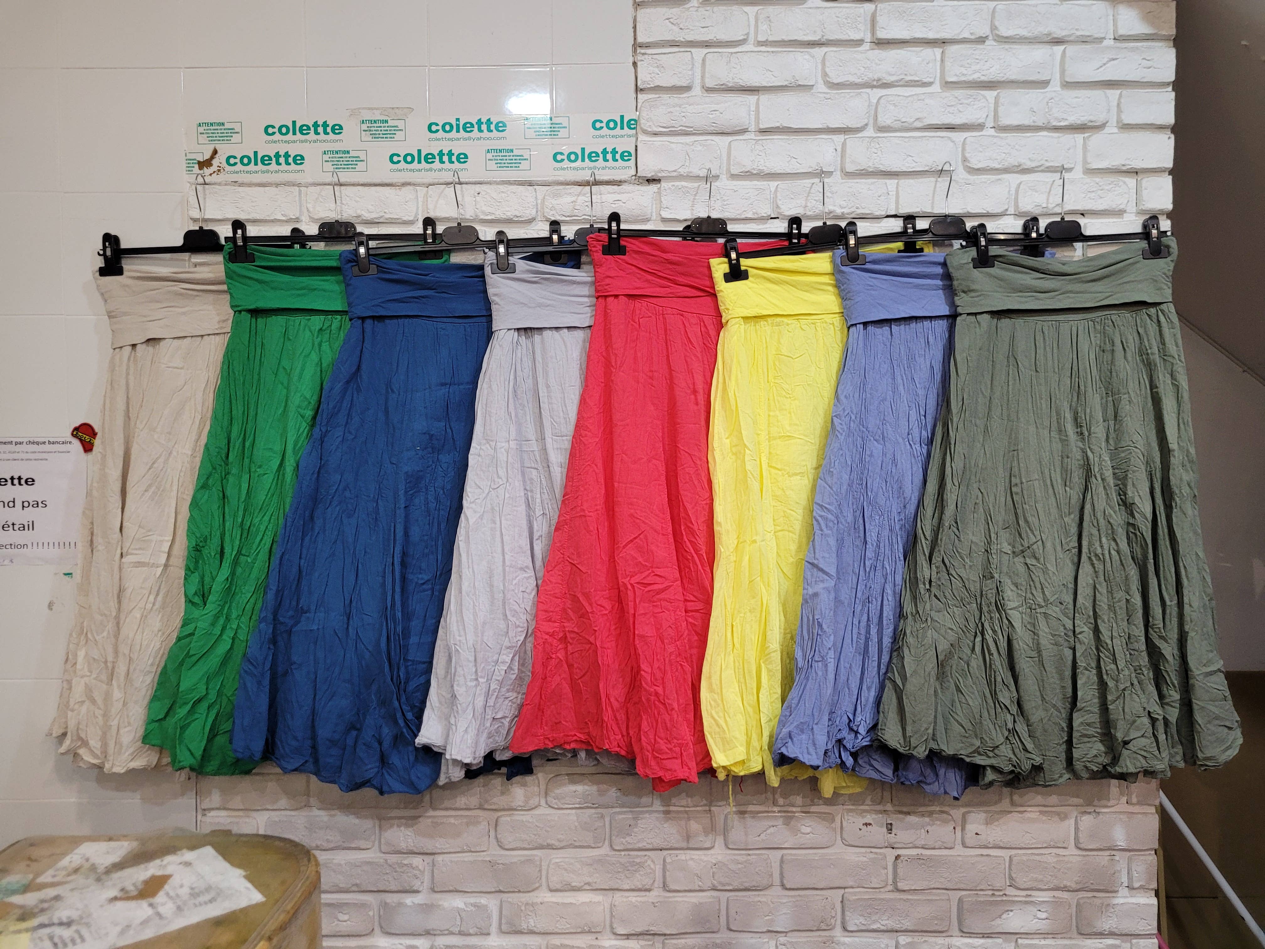 la maison des fibres naturelles – wholesale Kjol - Dam – 100% bomullskjol 6535823