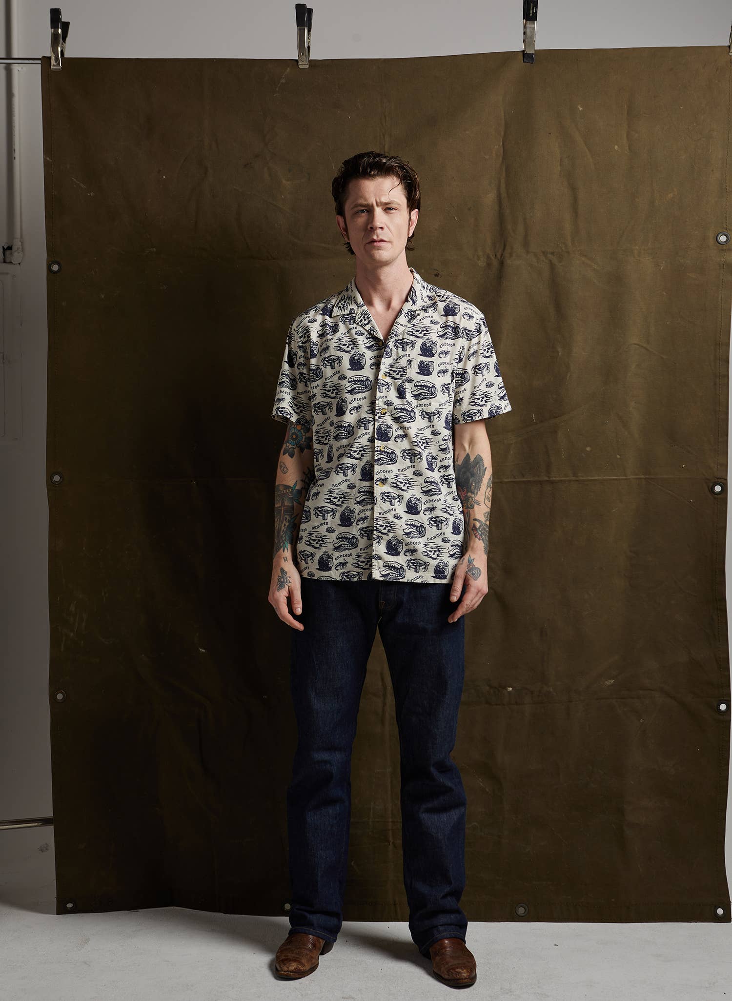 Pyknic - Wholesale Button Down Shirt - Unisex - Endless Bummer Button-Up10