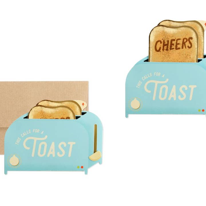 UWP LUXE Dear Alchemy brødrister pop-up kort for engroshandel hos Popshots Studios