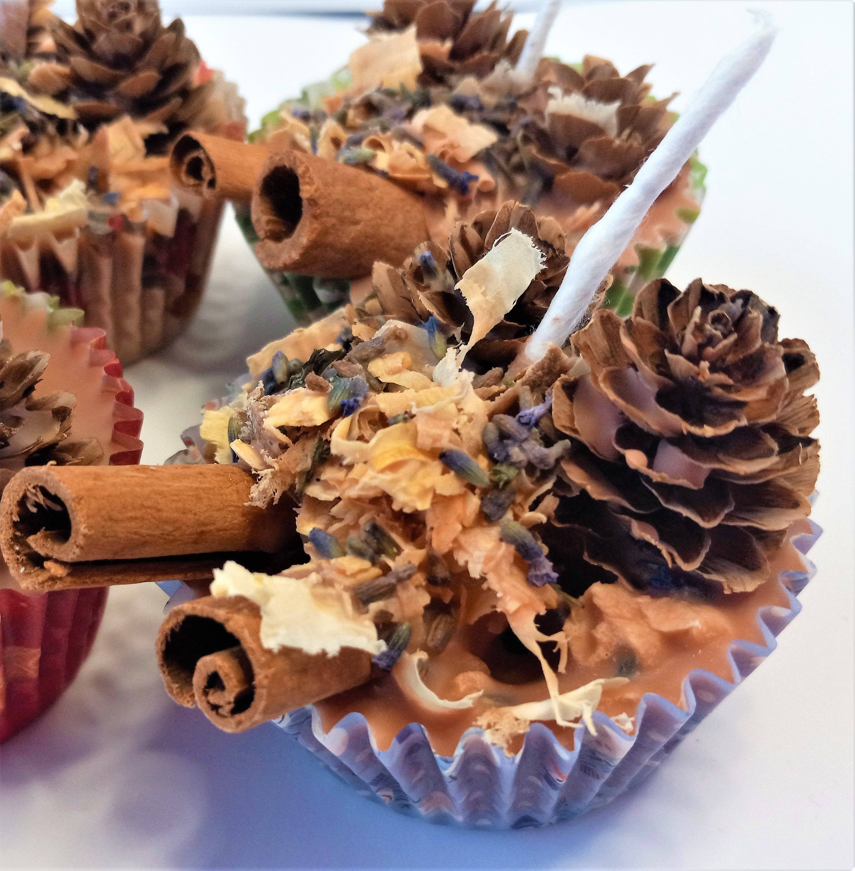 Cozy Home Wax Company - Wholesale Wax Melt - Cinnamon Pinecone Wax Fire Starter 2.3oz2