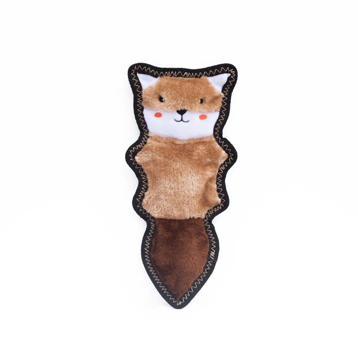 ZippyPaws - Wholesale Pet Plush Toy - Dog - Z-Stitch® Skinny Peltz - Chipmunk - Dog Toy