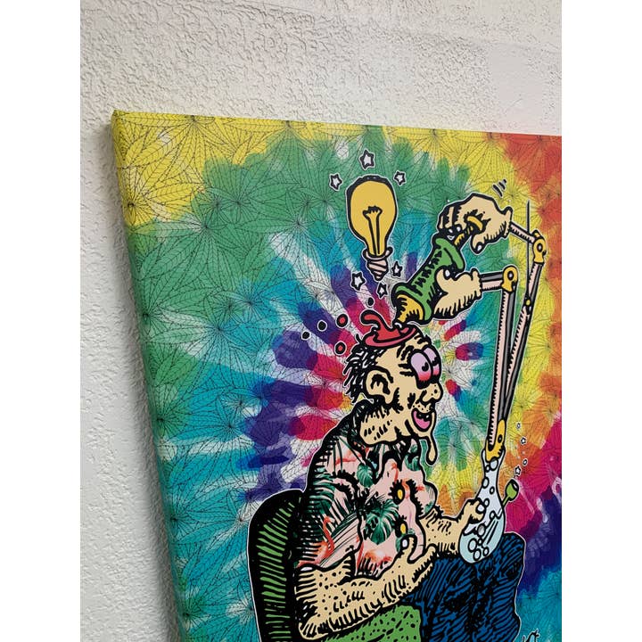 StonerDays Apparel - Wholesale Art print - Enlightenment Canvas Print 20 x 30" (Signed 1 of 1)1