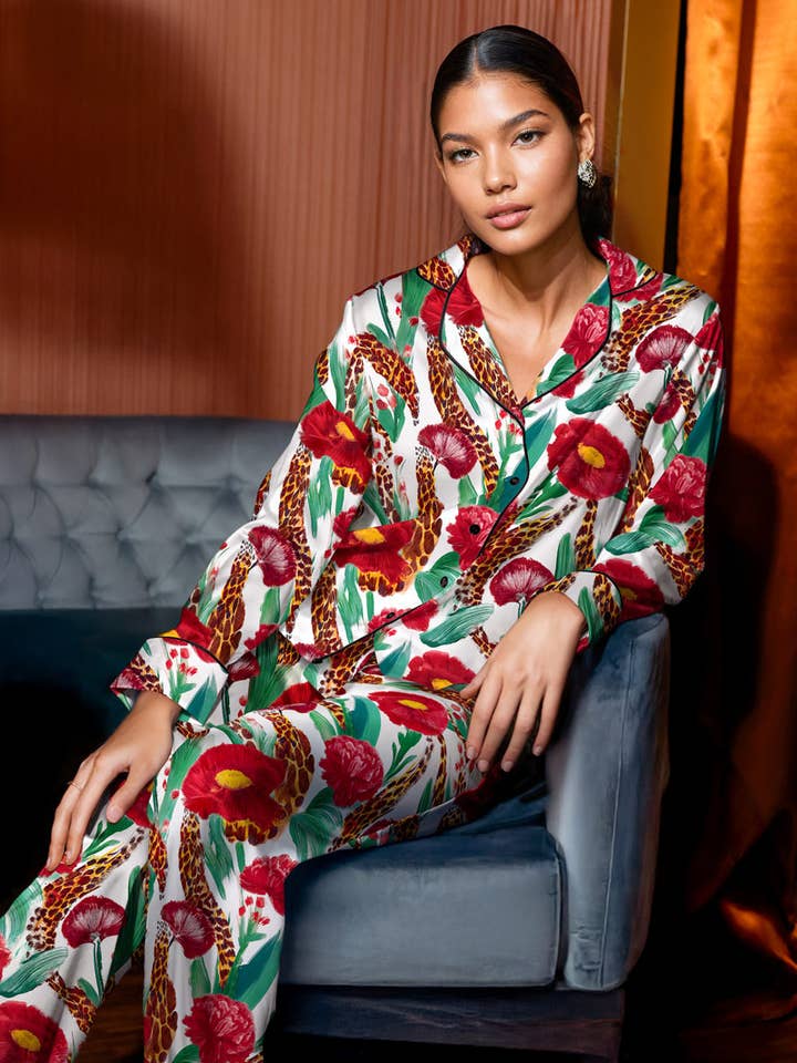 Posie Print Annabelle Two-Piece Set for wholesale on Faire2