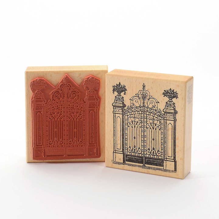 Heindesign - Wholesale Rubber/Decorative Stamp - Stamp: Grand Gate