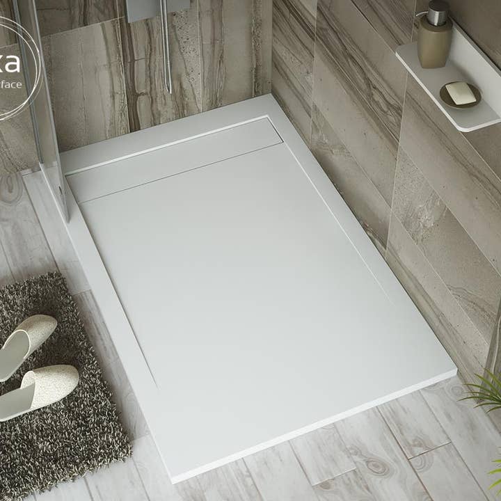 BAINS NEO - Wholesale Bath Mat - "ARTISTIC" solid surface shower tray 120cm