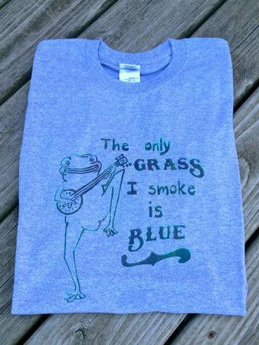 La seule herbe que je fume - Artist Choice pour la vente par Taproot Tees