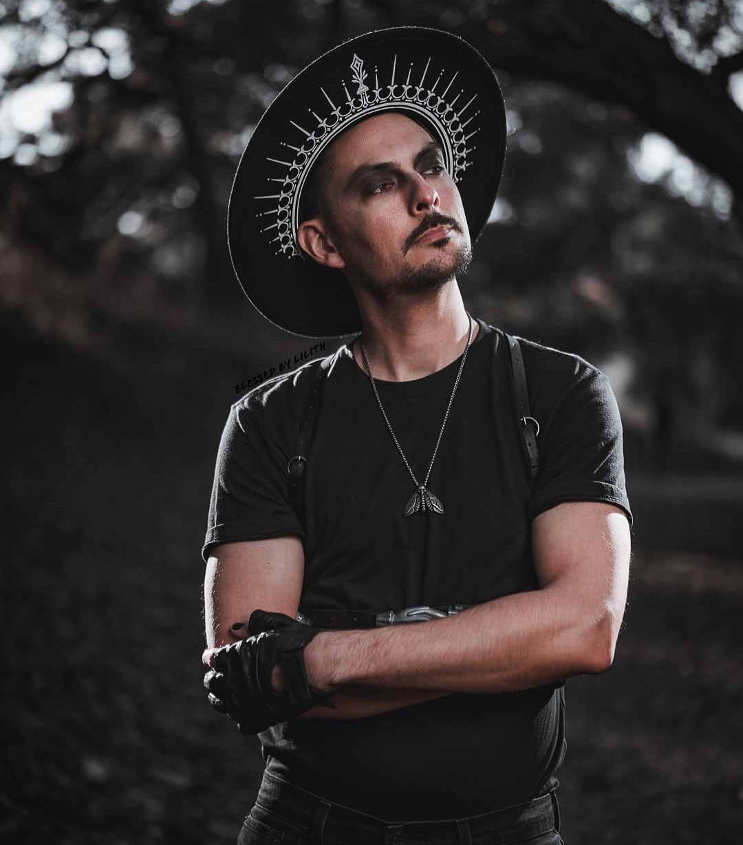 Blessed by Lilith - Wholesale Fedora - Unisex - The Dame - Design Hat1