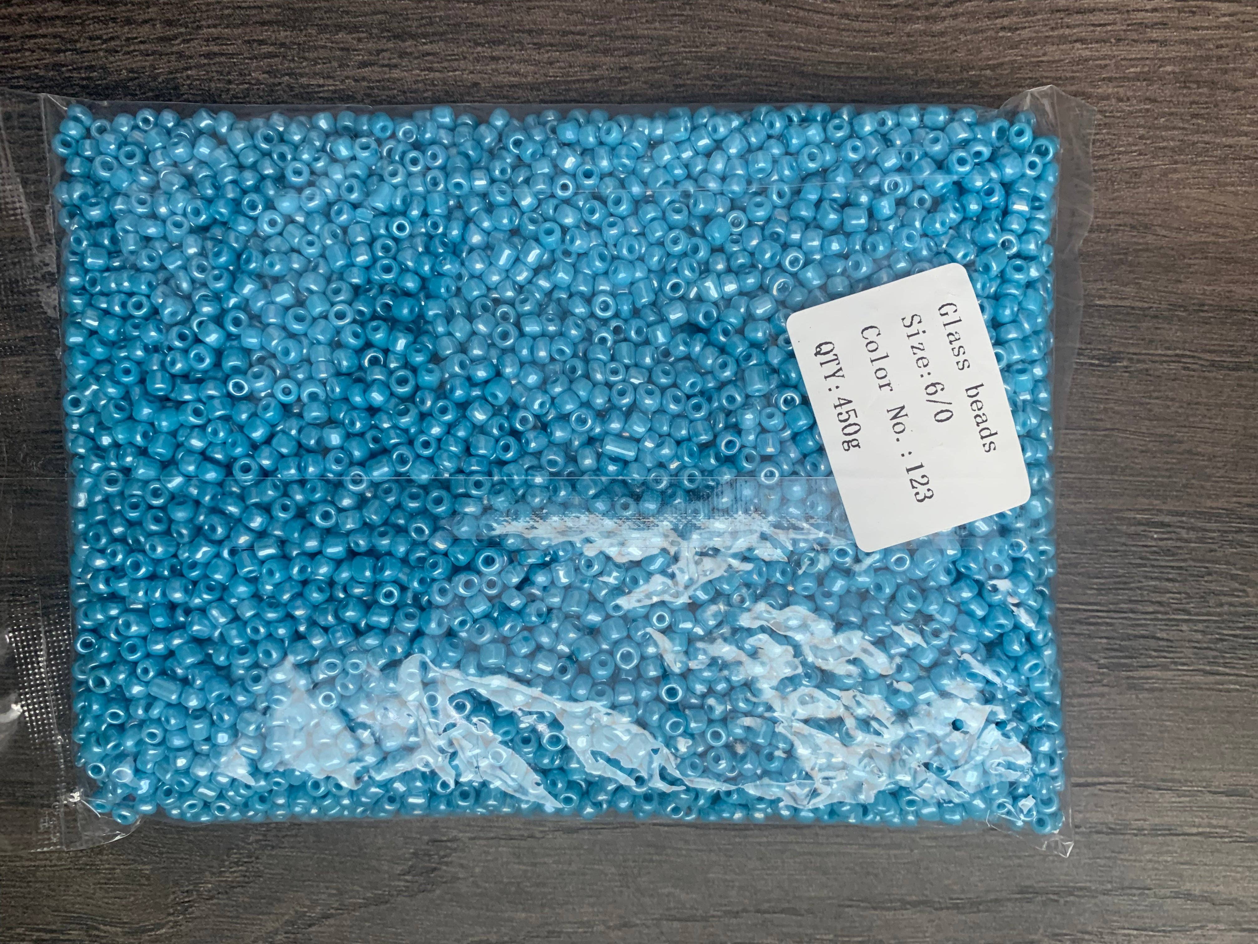 MaddieMayShop - Wholesale Beads - 6/0 Seed Beads~  Glass Beads 450 Grams, Seed Beads Bulk4