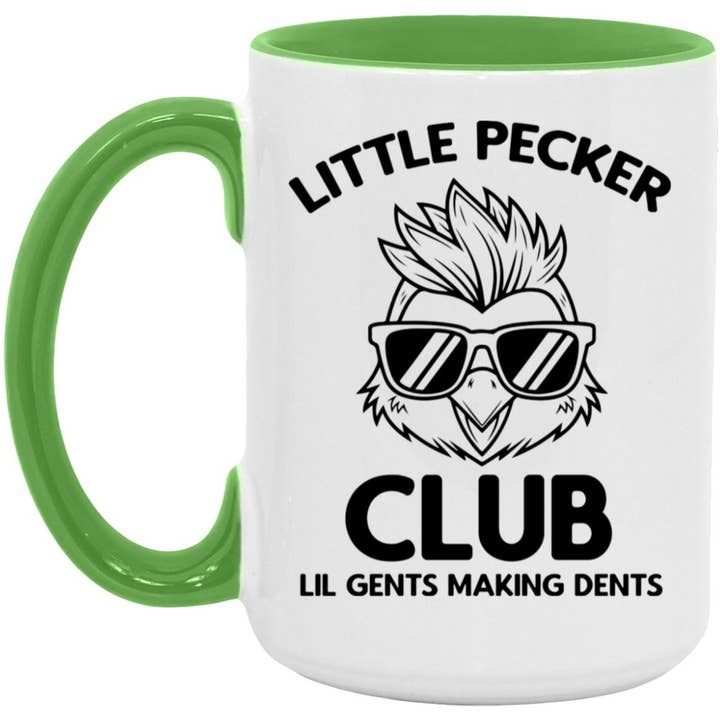 Mystic Blvd - Wholesale Coffee Mug - Lil Pecker Club Funny Chicken Coffee Mug13