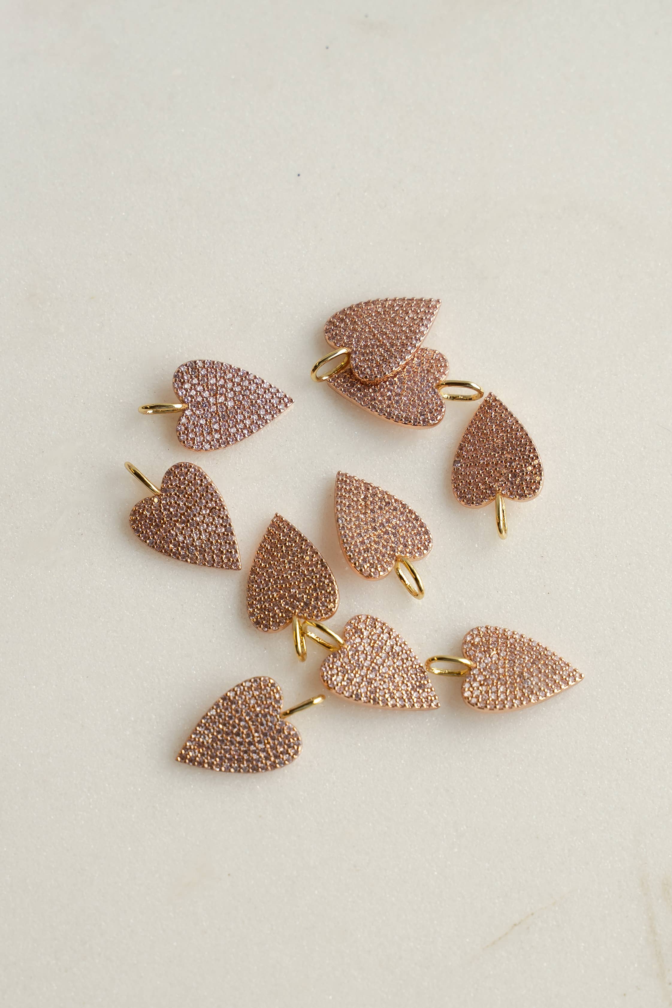 The Sis Kiss - Wholesale Individual Charm/Pendant - Moody Heart Charm2