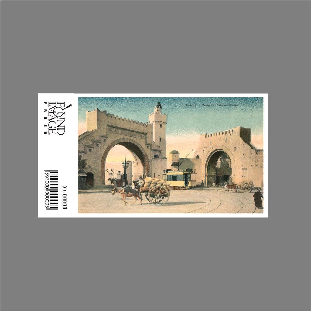 Found Image Press - Wholesale Sticker - Sticker MF-105 Bab-el-Khadra Gate in Tunis1