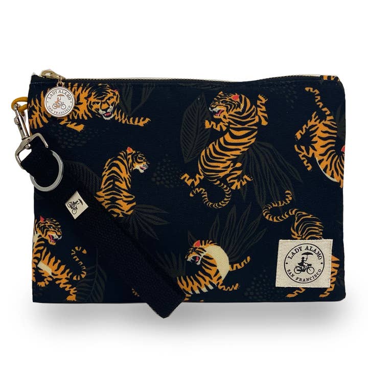 Miss Zip polsbandje: Tiger Black voor wholesale door Lady Alamo