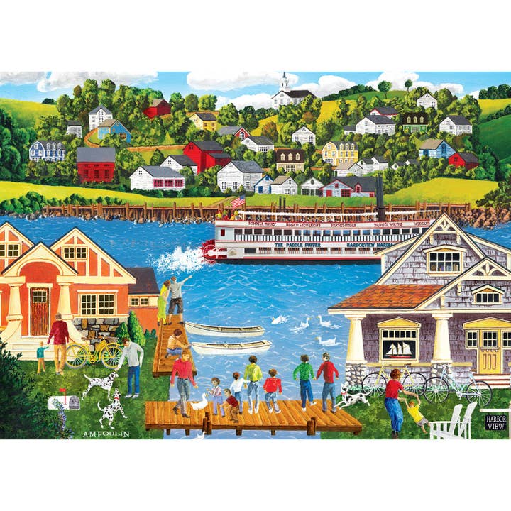 Masterpieces Puzzles - Wholesale Puzzle - Adult - Americana - Sweet Summer Memories 500 Piece EZ Grip Jigsaw Puzzle1