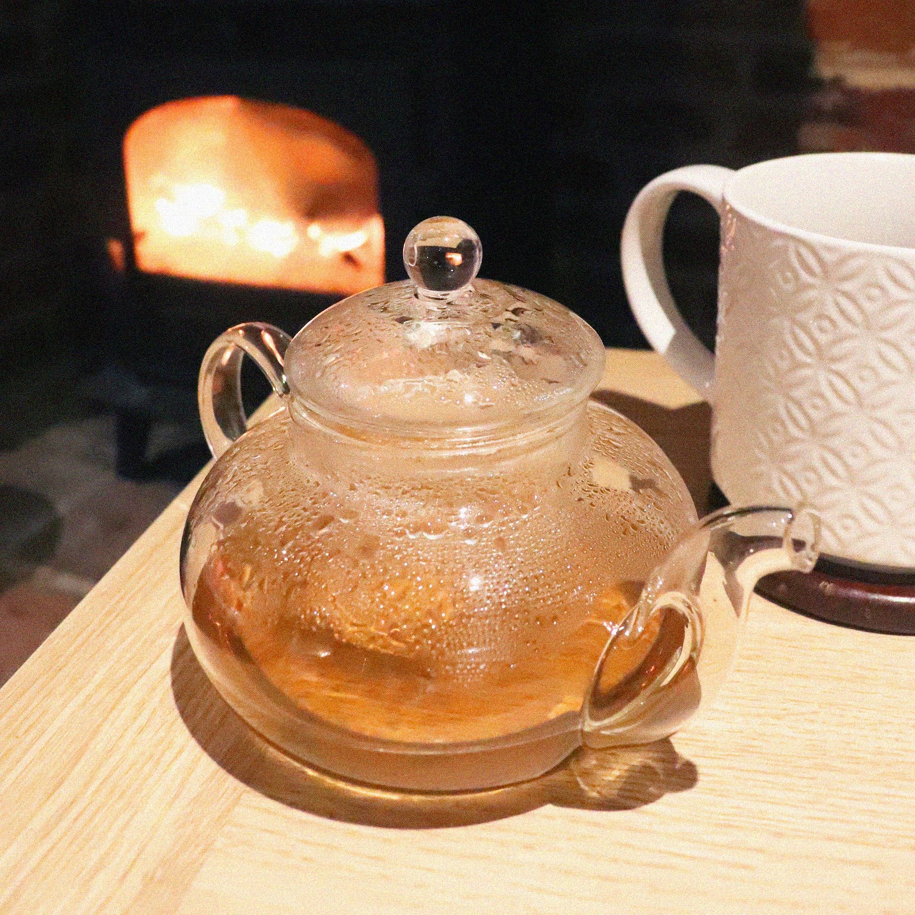 Charbrew Tea & Coffee - Vente Théière - Théière en verre et filtre à thé pour thé en vrac 400 ml1