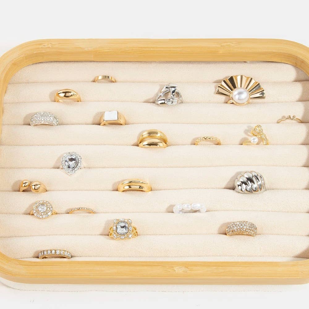 WOOD Bracelet Ring Wooden Jewelry Display Box for wholesale on Faire1