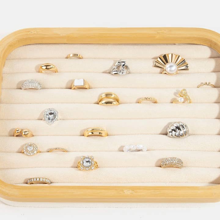 WOOD Bracelet Ring Wooden Jewelry Display Box for wholesale on Faire1