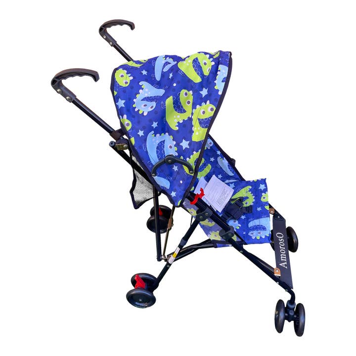 Amoroso Baby, Amoroso Pet, Quest, SCKS8, TAWA, Nirvana - Venta al por mayor Cochecito - Bebés - Cochecito plegable con dosel redondo, color azul marino 12182R1