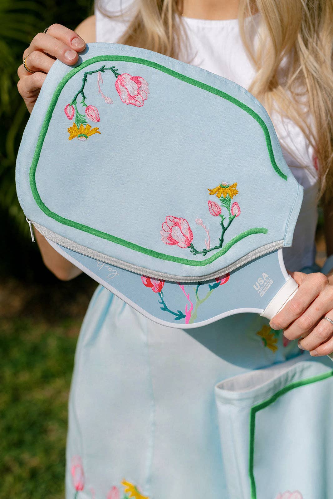 la point - Wholesale Sporting Accessories - la point + Fanm Mon sea glass pickleball paddle and cover