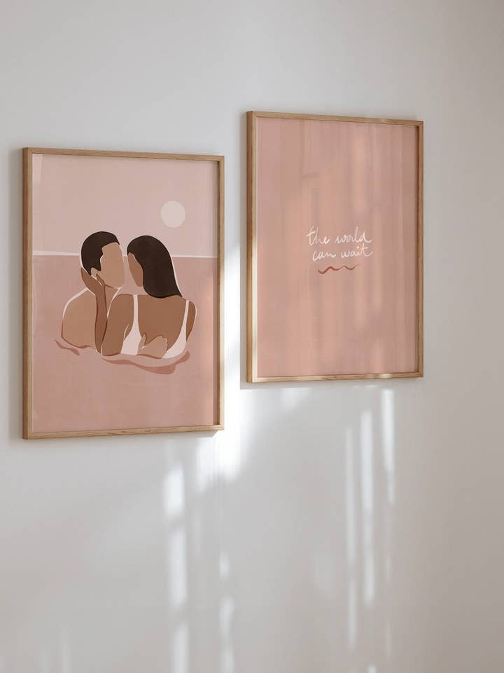 Art Print - The World Can Wait for wholesale by Sacrée Frangine