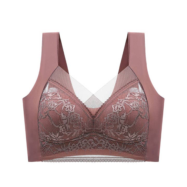 Rosa Clothing - Wholesale Bra - Women's - Women's Thin Sleeping Bra Without Steel Ring4