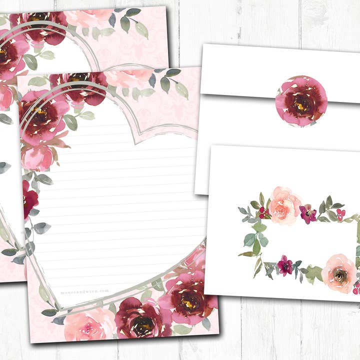 Be My Valentine Correspondence Set for wholesale by Dearest Nicky / Mouse & Wren