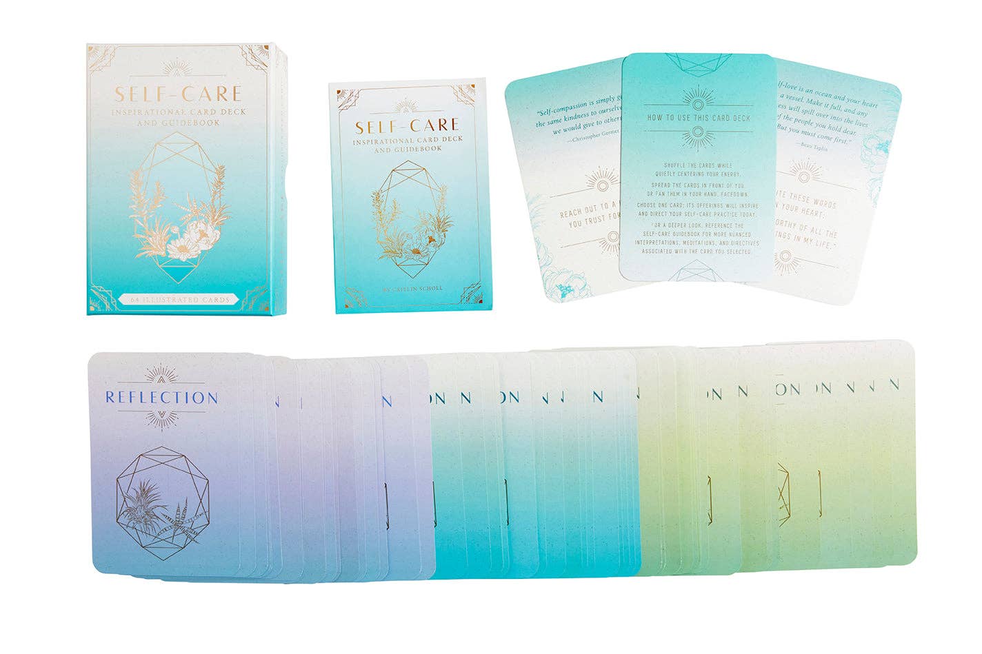 Insight Editions - #1 Pop Culture Publisher - Wholesale Body, Mind & Spirit Book - Self-Care: Inspirational Card Deck and Guidebook2
