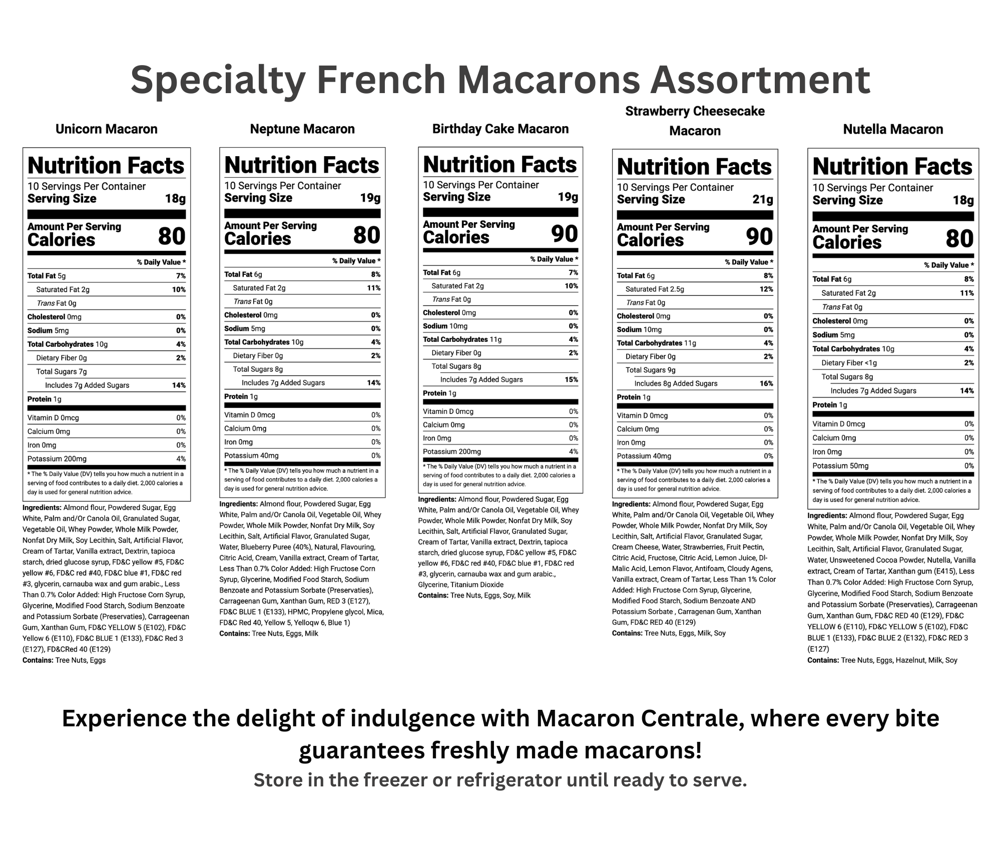 macaron centrale - Wholesale Cookie - Specialty French Macaron Assortment1