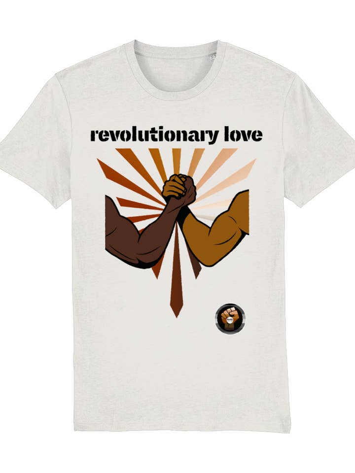 Revolutionary Love Organic Cotton T-shirt for wholesale by Unapologaytic