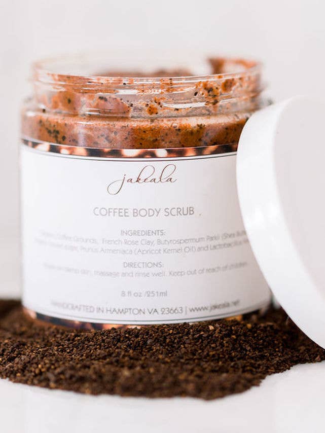 Gommage pour le corps au café pour la vente par JAKEALA
