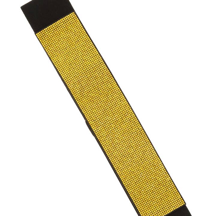 Shop Neighbors - Wholesale Belt - Women's - Full Rhinestone Bar Elastic Belt