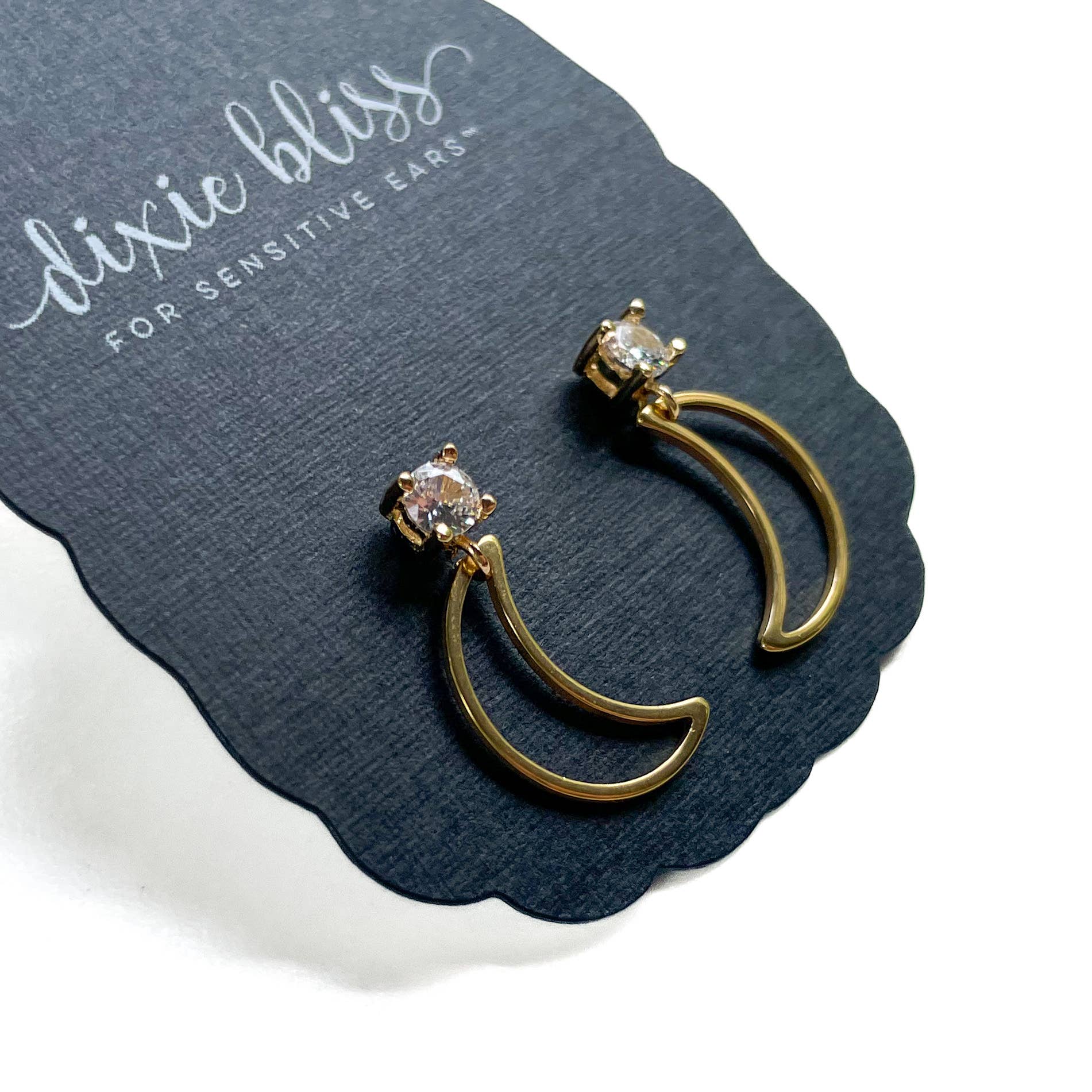 Dixie Bliss - Wholesale Dangle Earrings - Moon of Selene1