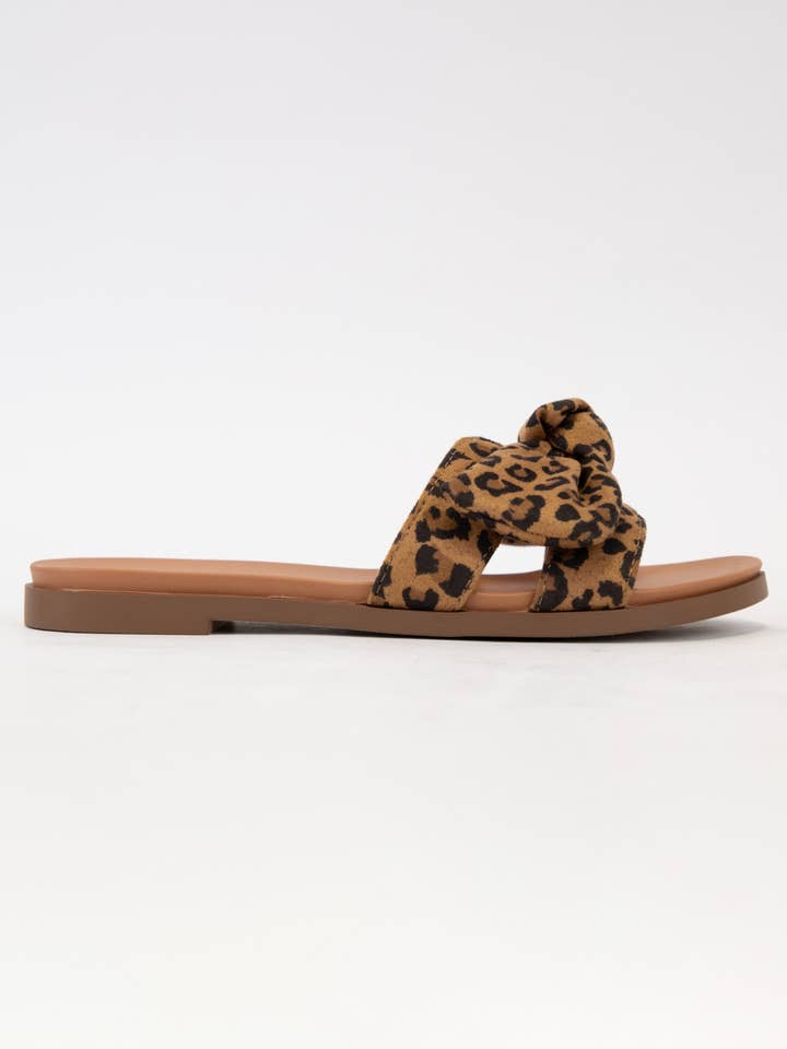 CCOCCI - Wholesale Sandals - Women's - WRITER BOW ON THE CUT-OUT UPPER SLIP-ON SANDALS