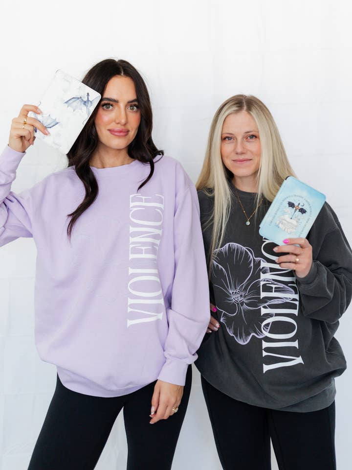 Gewalt Rundhals-Pullover für den Großhandel von Faeble