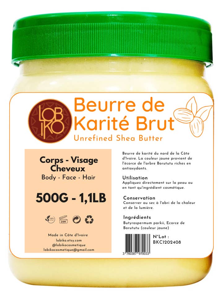 Bulk Shea Butter (150g) - White Label for wholesale by LOBIKO