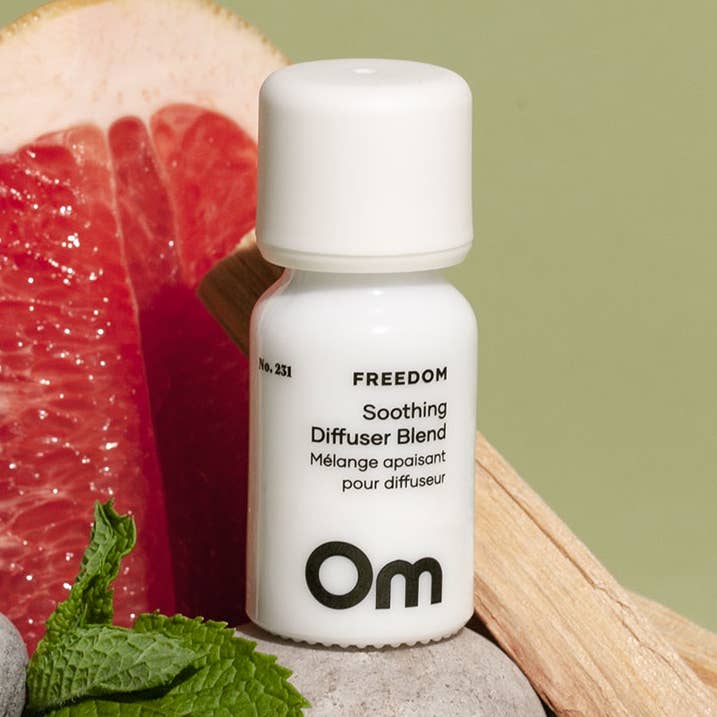 Freedom Soothing Diffuser Blend for wholesale by Om Organics Skincare