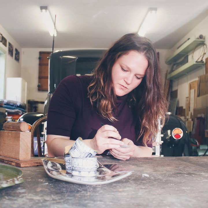 KLoRebel Art Co. - Wholesale Coasters - Angels Flight Incline - Los Angeles - Coaster Set3