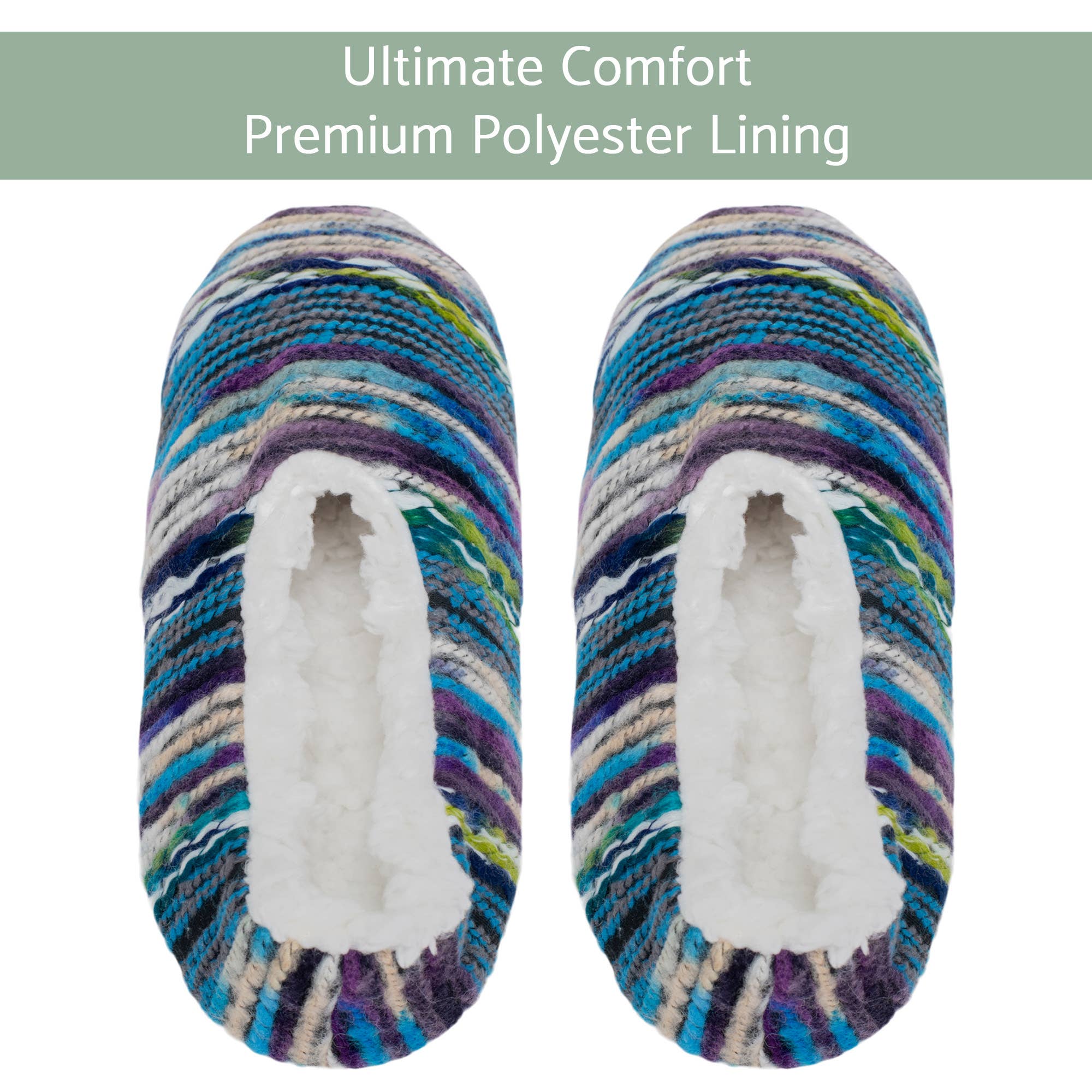 Cottage Garden - Vendita all'ingrosso Pantofole - Donna - Blue Yarn Craft, morbida ciabatta antiscivolo per interni, piccola1