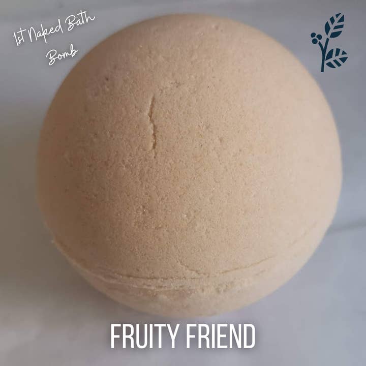 Fruity Friend - Natural Bath Bomb - Large for wholesale by Recline Relax & Unwind