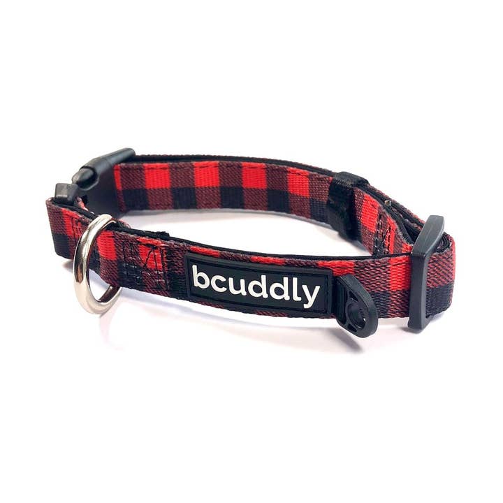 bcuddly - Wholesale Pet Collar - Dog - Dog Collar - Red Plaid